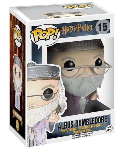 Harry Potter Dumbledore with Magic Wand Vinylfiguur 15 Verzamelfiguur standaard