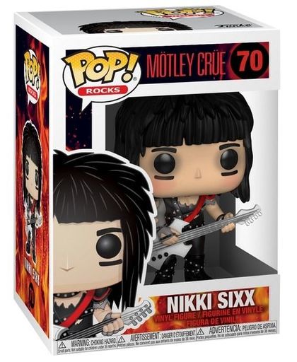 Mötley Crüe Nikki Sixx Rocks Vinylfiguur 70 Verzamelfiguur standaard