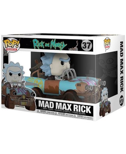 Rick And Morty Mad Max Rick - Pop Ride Vinylfiguur 37 Verzamelfiguur standaard