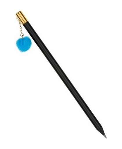 Moses Pompom potlood lichtblauw 17,8 cm