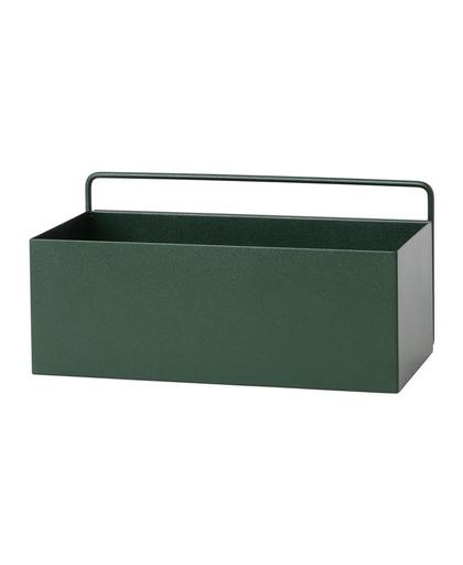 Ferm Living - Wall Box Regtangle - Dark Green (3350)