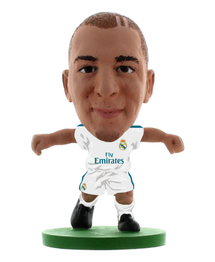 Soccerstarz - Real Madrid Karim Benzema - Home Kit (2018 version)
