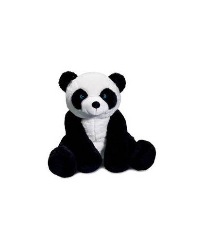 Pandabeer knuffel zittend 30 cm