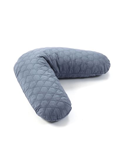 Smallstuff - Quilted Nursing Pillow - Denim