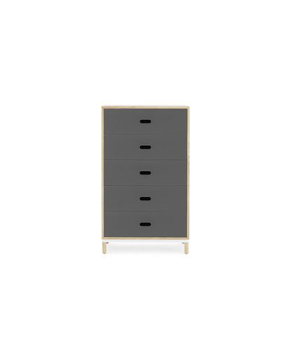 Normann Copenhagen - Kabino Dresser w/5 drawers - Grey (601052)
