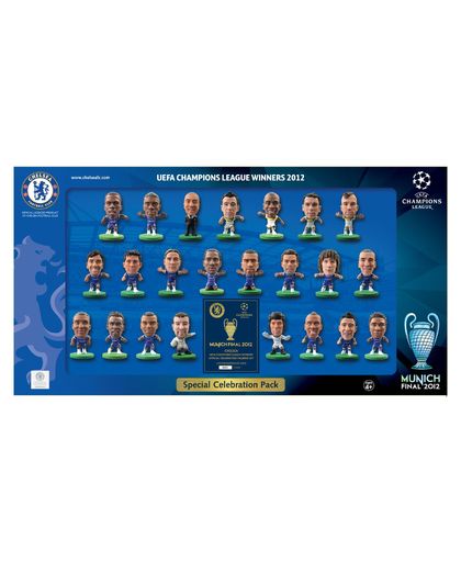Soccerstarz - Chelsea - Champions League Celebration Pack - 2012 - Ltd Edition