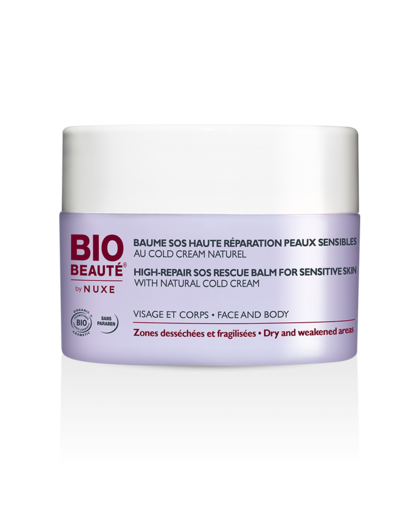 Bio Beauté by Nuxe - High Repair SOS Balm Sensitive W/ Nautral Cold Creame - Face And Body 50 ml