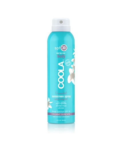 Coola - Sport Continuous Spray SPF 30 - Unscented - 236 ml