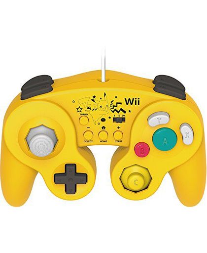 Nintendo Wii U Controller - HORI Battle Pad (Pikachu Version)