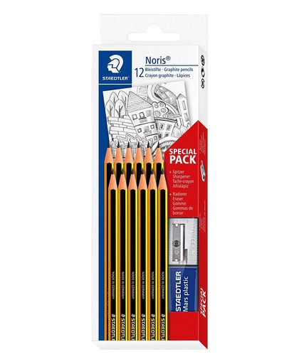 Staedtler - Pencil Set with 12 Pencils and Accessories (120SET2)