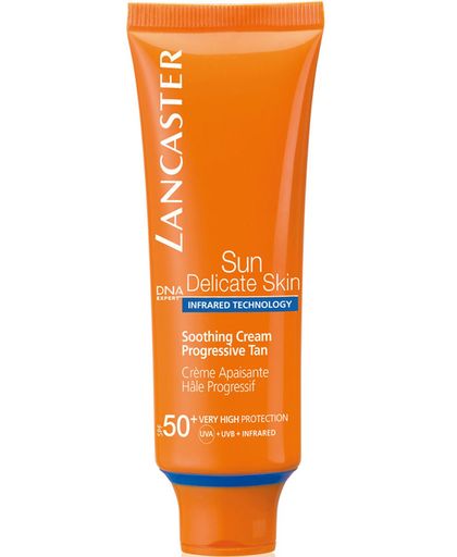 Lancaster - SUN DELICATE SKIN soothing cream SPF50+ - 50 ml