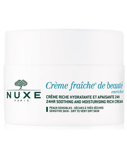 Nuxe - Crème Fraîche Enrichie 24HR Moisturizing and Soothing Rich Cream 50 ml