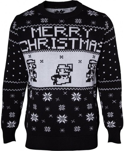 Nintendo - Knitted X-mas Sweater Black