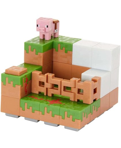 Minecraft Mini Figure Environment Set - Redstone Ranch
