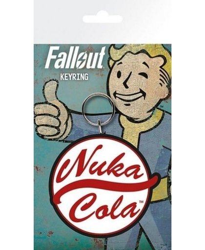 Fallout 4 - Nuka Cola Rubber Keychain
