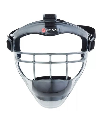 Pure2improve Honkbal Gezichtsmasker Junior Grijs/zwart