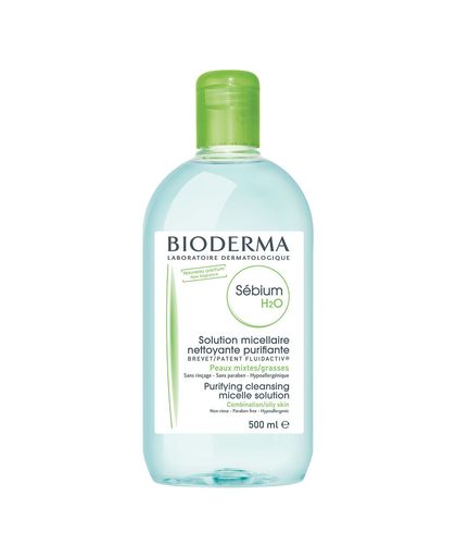 Bioderma - Sebium H2O Purifying Cleansing Micellar Solution 500ml
