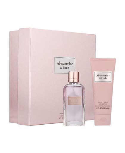 Abercrombie & Fitch - First Instinct for Woman EDP 50 ml + Bodylotion 100 ml - Giftset