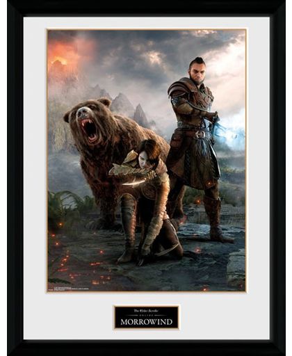 The Elder Scrolls Online - Morrowind - Trio Ingelijste poster meerkleurig