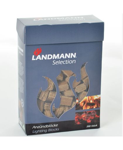 Landmann Aanmaakblokjes houtvezel 200 st 15104