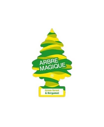 Arbre Magique luchtverfrisser Wonderboom Forest & Bergamot groen