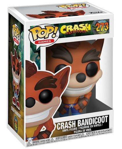Crash Bandicoot Crash Bandicoot (kans op Chase) Vinylfiguur 273 Verzamelfiguur standaard