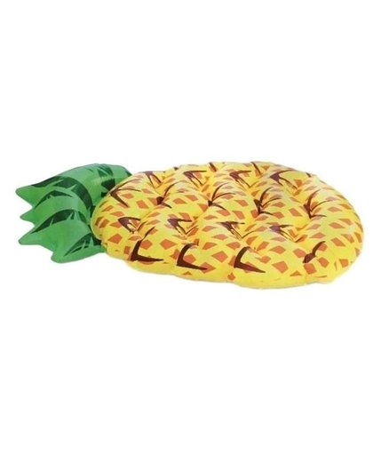 Grafix luchtbed ananas 150 x 91 x 24 cm geel