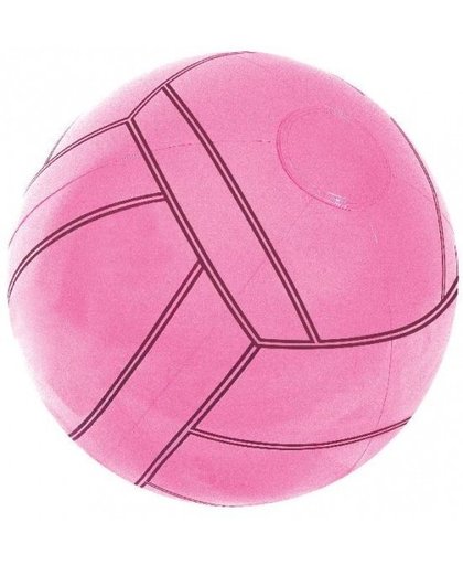 Bestway strandbal volleybal 41 cm roze