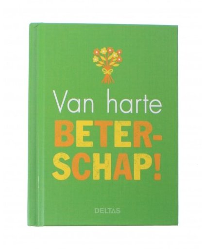 Deltas geschenkboek: van harte beterschap!