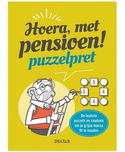 Deltas geschenkboek: hoera, met je pensioen puzzelpret