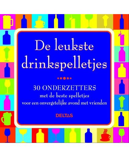 Deltas onderzetters: de leukste drinkspelletjes 30 stuks