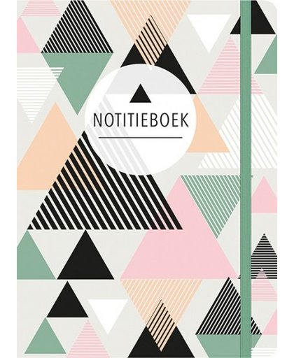 Deltas Paperstore: notitieboek Triangles 20 cm