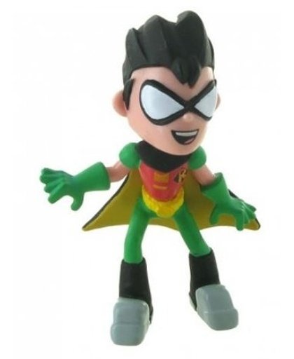 Comansi DC Comics Teen Titans Go! speelfiguur Robin groen 7 cm