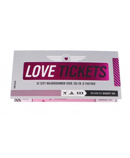 Deltas geschenkboek: Love tickets