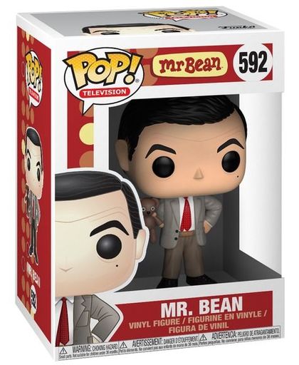 Mr. Bean Mr. Bean with Teddy (kans op Chase) Vinylfiguur 592 Verzamelfiguur standaard