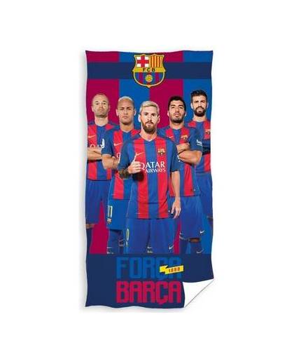FC Barcelona badlaken spelers 75 x 150 cm