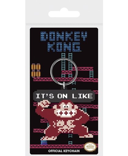Donkey Kong - Its On Like Donkey Kong Rubber Keychain