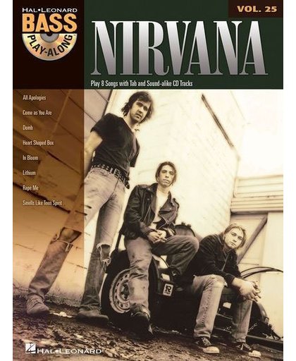 Hal Leonard Bass Play Along Volume 25 Nirvana