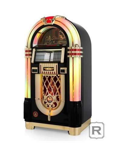 Ricatech Elvis Presley LE 60-jarig Jubileum RnR jukebox (zwart)