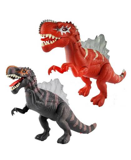 43*11*24 CM Elektronische Knipperende Dinosaurus Cool Dieren Speelgoed Klinkende Knipperende Moving Elektronische Dinosaurus Speelgoed Voor Verjaardag