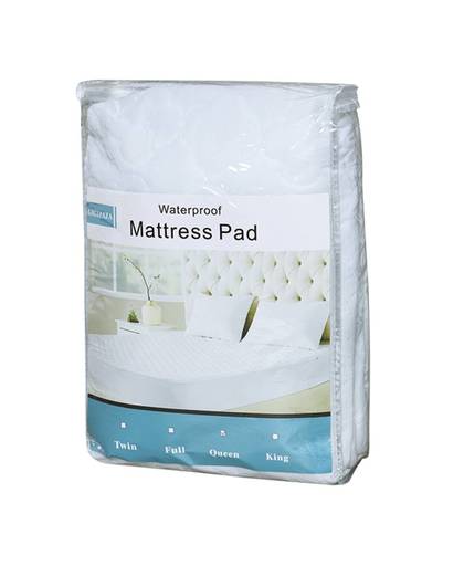GIGIZAZA Waterdichte Matras 150x200 cm Wit TPU Foam Back Quilt Matras Beschermen Cover voor Bed Volledige Queen Size