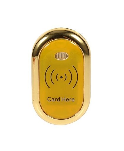 Zinklegering Elektronische Kast Lade Slot IR Card Veilig voor Sauna Douche W/Schroef Gouden Of Zilver (optioneel)
