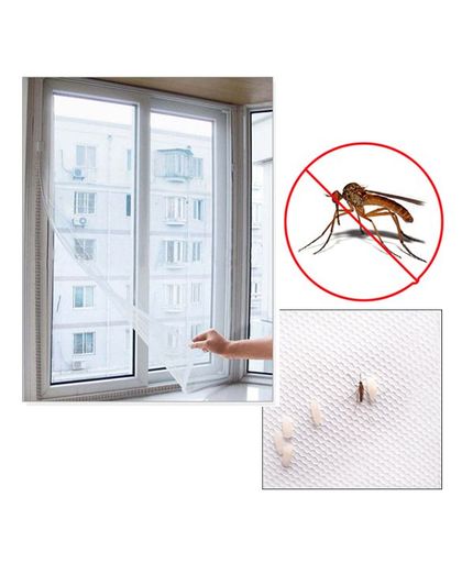 200 cm x 150 cm DIY Flyscreen Gordijn Insect Fly Mosquito Insect Window Gaas PTSP
