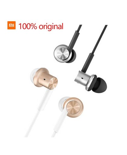 Xiaomi ring iron oortelefoon 100% originele Xiaomi oor bedrade muziek Xiaomi Hybrid controle oortelefoon ruisonderdrukking