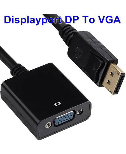 Effelon DP naar VGA Kabel 1080 P Vergulde Standaard displayport-naar VGA Converter Adapter voor TV Projector Display 
 effelon