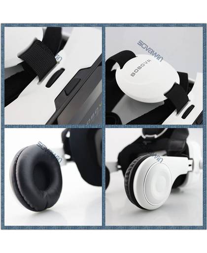 Originele Z4 Stereo 3D Bril Google Kartonnen Helm Virtual Reality Bril Headset Box BOBO VR Voor 4-6 &apos;Telefoon 
 bobovr