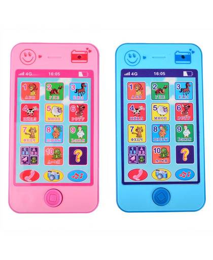 BOHS Kids Russische Baby Taal ABC Alfabet Muziek Math, vroeg Leren & Onderwijs Machines Mobiele Telefoon Speelgoed