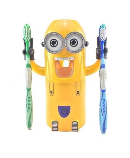 Minions Automatische tandpasta dispenser Creatieve badkamer product badkamer accessoires Tandpasta Squeezer voor Kids