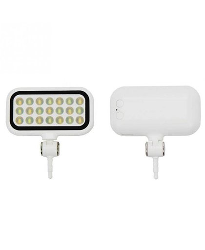 21 led-verlichting LED Flash voor Camera Telefoon Ondersteuning voor Meerdere fotografie Mini Selfie Sync Led Flash Cool Wit en Warm Wit
