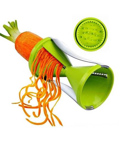 Spiraal Slicer Plantaardige Spiralizer Courgette Spaghetti Pasta Noodle Maker Cutter Wortel Komkommer Aardappel Courgette Raspen 
 MyXL